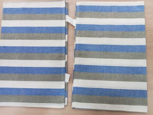 BEDSHEET STRIPE 90X108 2 PILLOW COVER